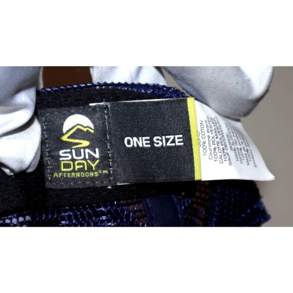 Sunday Afternoons Artist Series Trucker Hat Mountain Mesh Snapback Retro Vintage - Picture 5 of 5